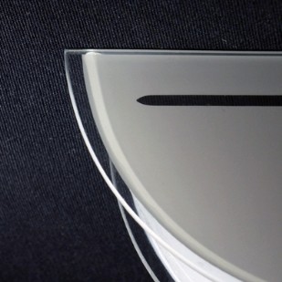 DURIA-Glas UV-geklebt
